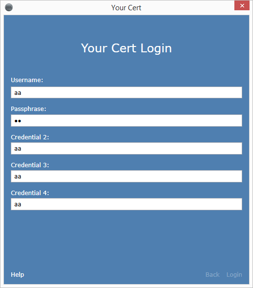 retrying authentication