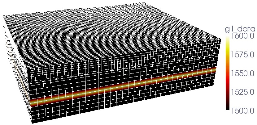 Paraview visualization using the mesh vtk-files for the example given in EXAMPLES/applications/meshfem3D_examples/simple_model/.