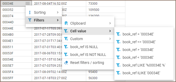 Filter Expressions