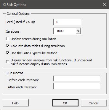 The XLRisk Ribbon Tab